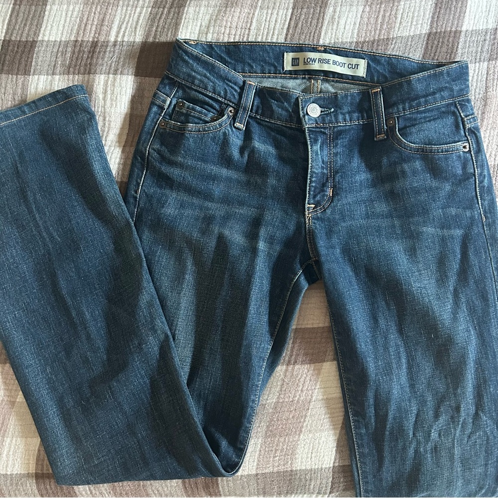 GAP Women's Boot Cut Jeans - Classic Blue